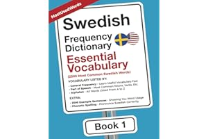 Swedish Frequency Dictionary - Essential Vocabuary: 2500 Most Common Swedish Words