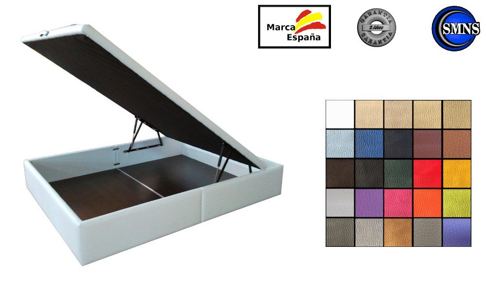 colchones-somnus Canapé 90x190 abatible Mod.Premium (90_x_190_cm ...