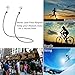 AirPods Strap, Soft Silicone Sport Earphones Anti-lost Strap, Colorful Wire Cable Connector For Apple Airpods Wireless Bluetooth Earphones (Never Lose Your AirPods)