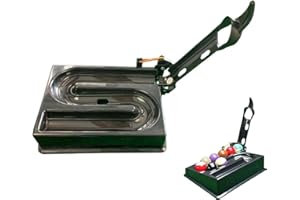 Billiards Training Aids,3D Printed Precision Pool Ball Rack,Billiards&Snooker Training Rack for Solo Practice,Holds 9/15Balls