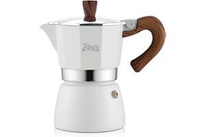Bincoo Espresso Maker Stovetop,Camping Moka Pot 2 Cup/120ML,Stove Top Espresso Italian Coffee Maker,Easy to Use