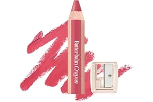CLIO PROFESSIONAL CLIO Butter Balm Crayon, 2-in-1 Lip and Cheek Tint, Buildable Lightweight Cream Blush, Crayon Lipstick Makeup (008 POP-ART BERRY, One Size)