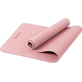 UMINEUX Yoga Mat Extra Thick 1/3'' & 2/5" Non Slip Yoga Mats for Women Eco Friendly TPE Fitness Exercise Mat with Carrying Sling & Storage Bag