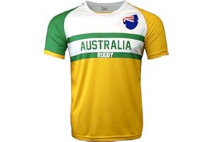 WORLD RUGBY SHOP Nations of Rugby Supporters Men & Women's Jersey Shirts in Sizes Small to 3XL