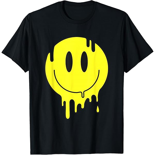 Amazon.com: Melting Emoticon Face T-Shirt : Clothing, Shoes & Jewelry
