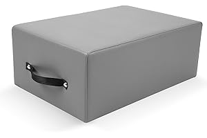 SENDIAN Pilates Box for Reformer，Pilates Reformer Box for Exercises that Improve Range of Motion and Flexibility，Can be Used Independently (Gray)
