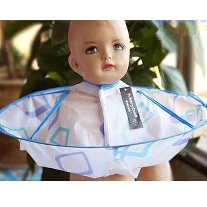 Fidgetgear Hair Cutting Bib Kids Hair Cutting Cloak Useful Barber