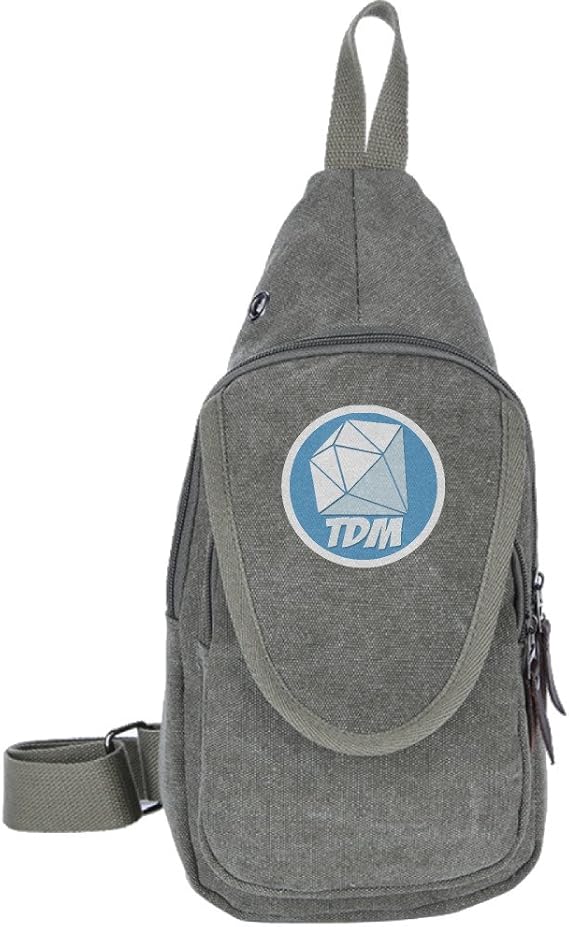 Amazon Co Jp メンズ ショルダーバッグ Dantdm ゲーム解説 有名人 斜めがけバッグ ボディバッグ アウトドア 通勤 軽量グリーン One Size 服 ファッション小物