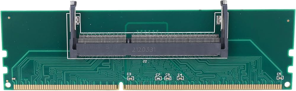 Frefgikty DDR3 SO-DIMM Laptop to Desktop DIMM RAM Connector Adapter New
