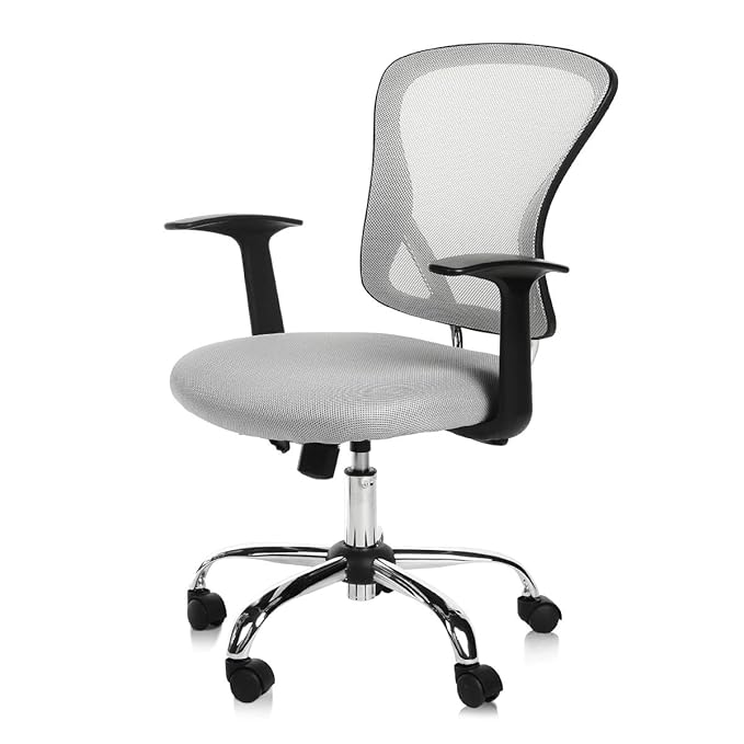 Kerms Ergonomic Adjustable Swivel Office Chair with Lumbar