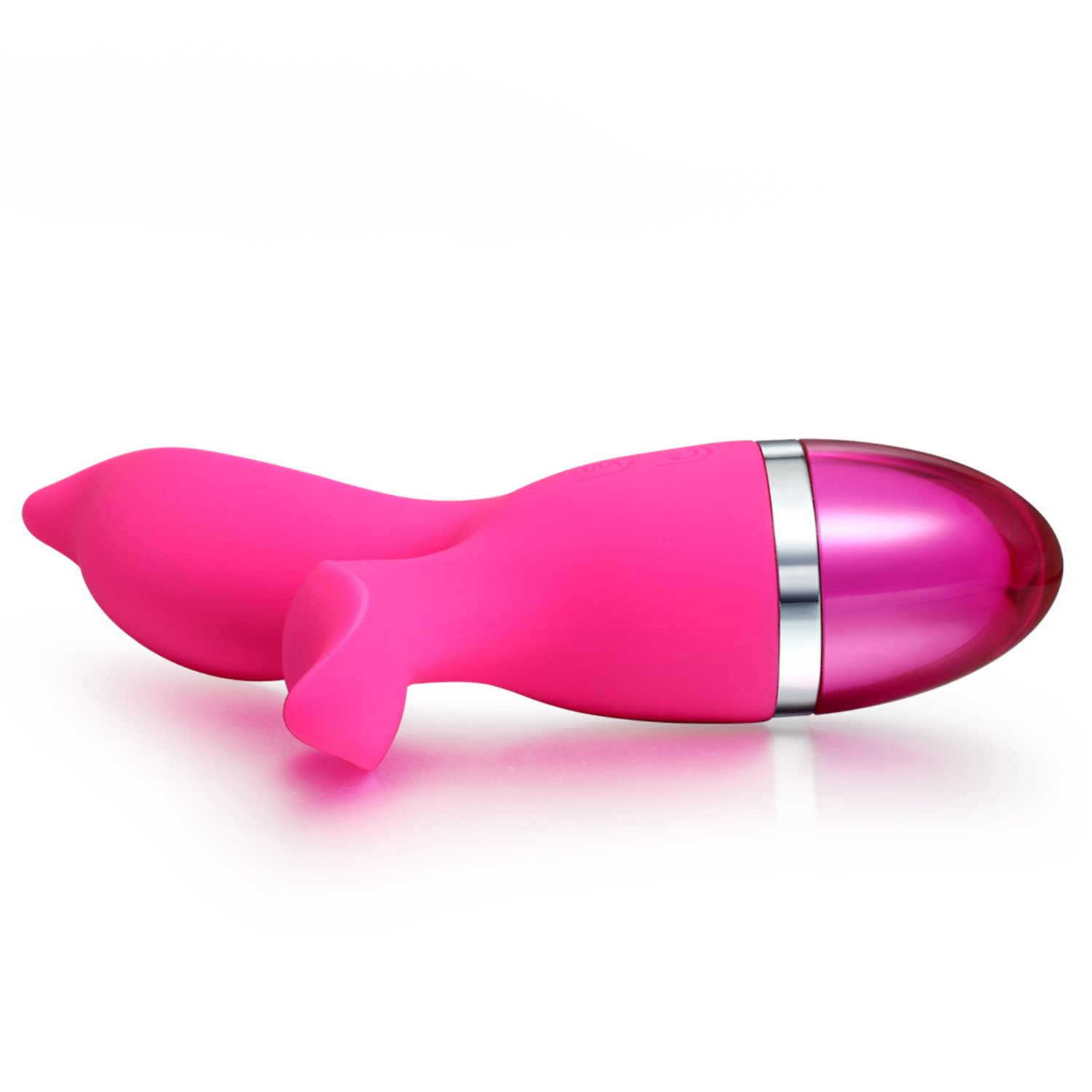 APRIL 14TH Vibrating G-spot Vibrator - Vagina and Clitoris Stimulation Rabbit Massager - Cordless Rechargeable Massager For Women - Waterproof & Silicone - Quiet Yet Powerful - Pink