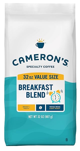 CAMERON’S COFFEE ROASTED WHOLE BEAN COFFEE, BREAKFAST BLEND,...