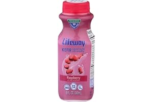Lifeway Lowfat Kefir, Raspberry, 8 Ounce (Pack of 6)