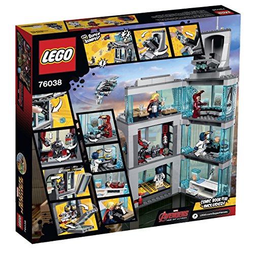 lego attack on avengers tower