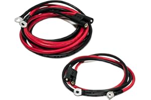 Professional Parts Warehouse Aftermarket Boss Power Ground Cable, Truck Side HYD01684 & Plow Side HYD01690