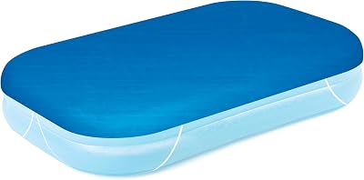 Bestway Rectangle Pool Cover 2.62m x 1.75m for Inflatable Family Pools