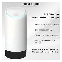 Car Cup Holder Trash Can, Garbage Container Bin