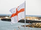 HYX England Flag 5ft x 3ft St George’s Cross with Brass Eyelets Polyester view 7