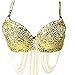 Night lions fashion Hallowmas Christmas Hand-made Sequin Beaded Party Lartin Belly Dance Bra Top