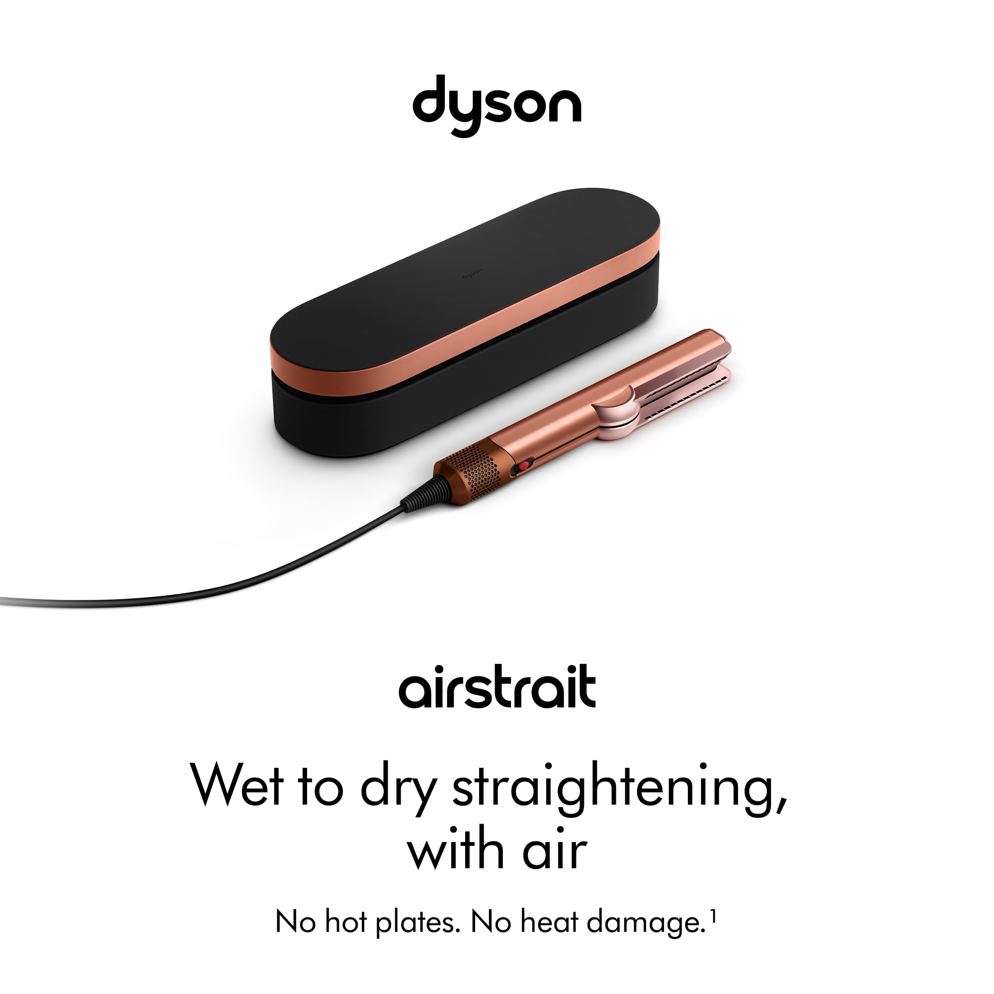 Dyson Airstrait? Straightener, Wet to Dry Hair Straightener, No Heat Damage, No hot Plates, All Hair Types