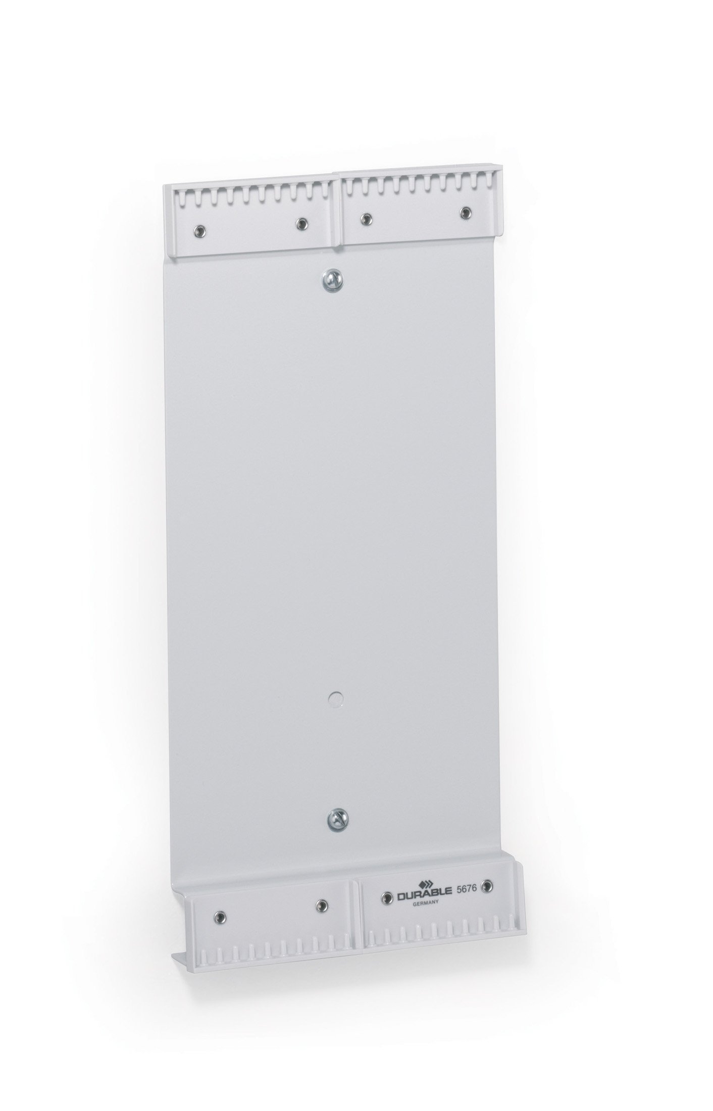 Durable Function Wall Display Panel System - Holds 20 A4 Panels - Grey - Perfect for Instruction Manuals and Guides in Warehouses or Logistic Centres