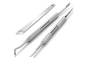 Manicure Tools Pedicure Tools-Multi-Function Double End Nail Lifter, Ingrown Toenail Tool, Callus Remover and Trimmer Cutters