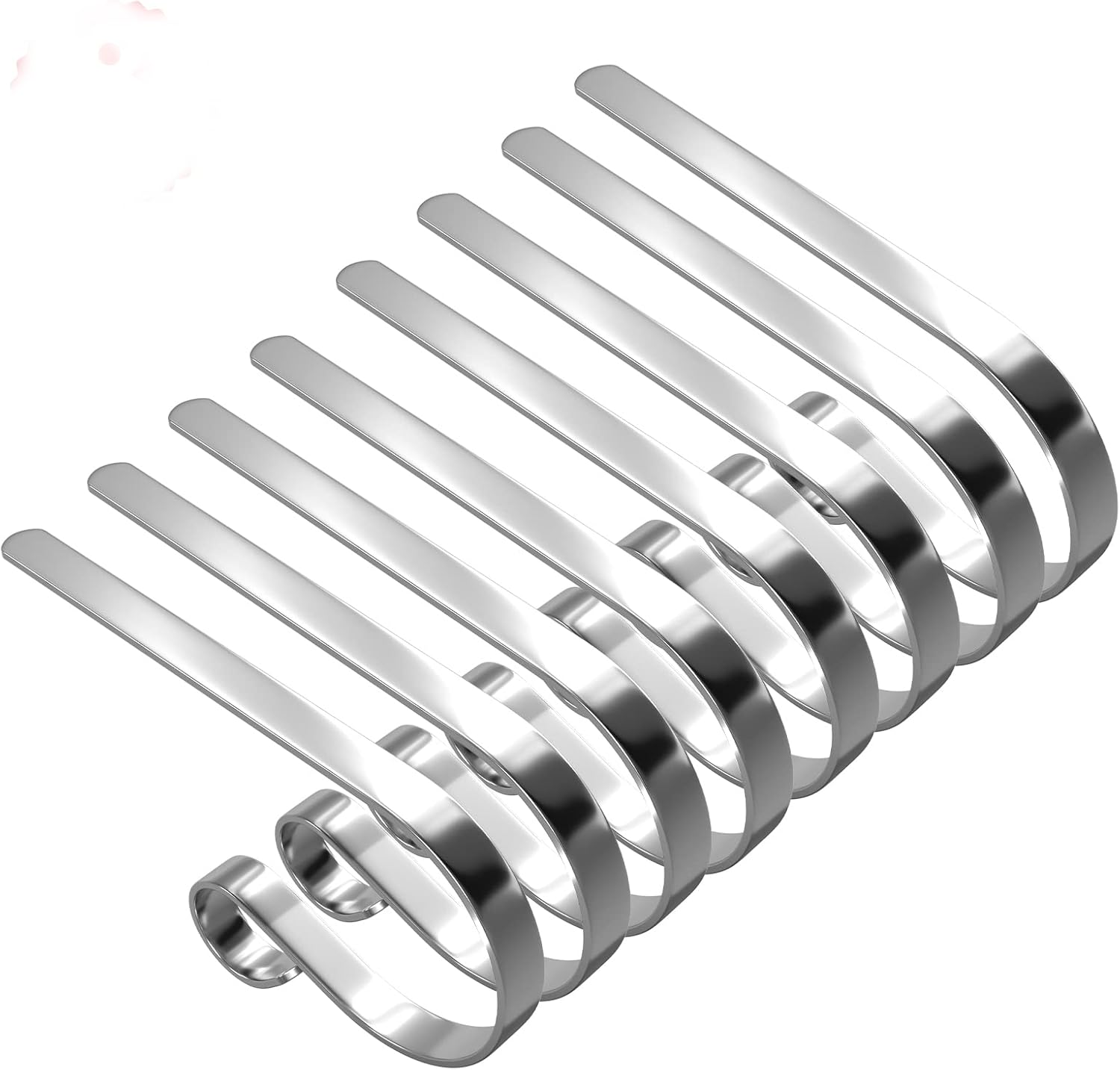 Stockings & Holders - Ginbel Direct 8 Pack Christmas Stocking Holders Mantel Stocking Hanger Christmas Decoration Supplies