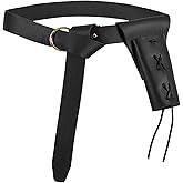 Medieval Leather Sword Belt Dagger Frog Renaissance LARP Accessories for Knight Warrior Cosplay