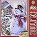 MasterPieces Holiday Glitter Let it Snow - Snowman 500 Piece Jigsaw Puzzle by Dona Gelsinger
