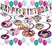 Wreck It Ralph 2 Party Supplies Birthday Deluxe Banner Hanging Swirls and Balloon Party Bundle