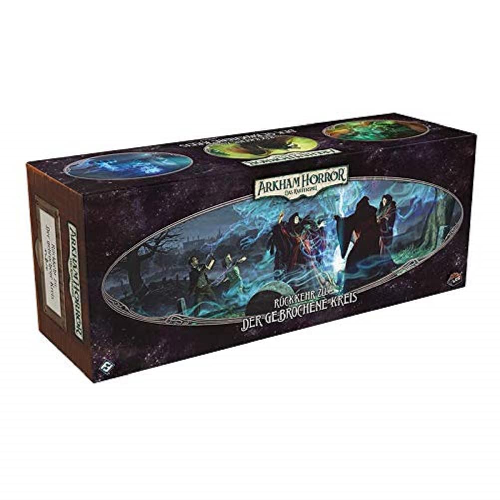 Fantasy Flight Games, Arkham Horror: LCG - Return to: The Broken Circle, Expansion, Expert Game, Card Game, 1-4 Players, Ages 14+, 45+ Minutes, German