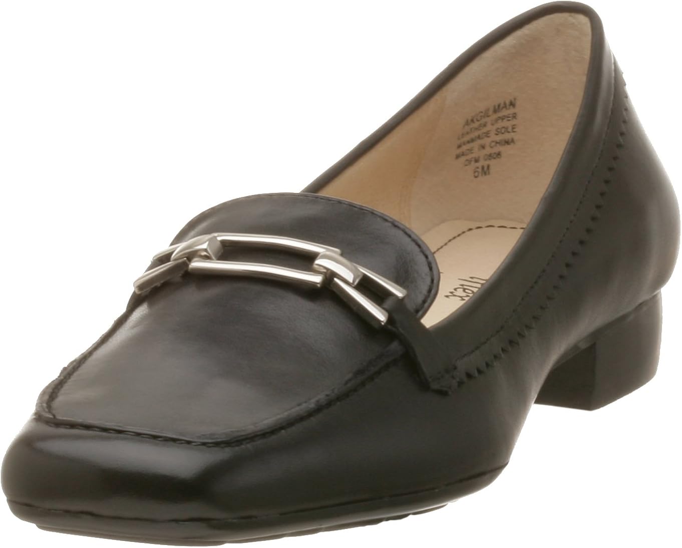 anne klein leather loafers