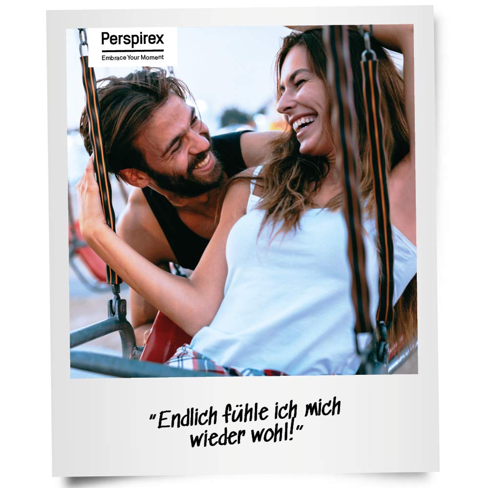 Perspirex Antitranspirant gegen starkes schwitzen für Männer - Deo Roller für bis zu 5 Tage Frischeschutz - Strong 20ml