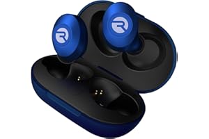 Raycon The Everyday Bluetooth Wireless Earbuds with Microphone- Stereo Sound in-Ear Bluetooth Headset True Wireless Earbuds 32 Hours Playtime (Matte Blue)