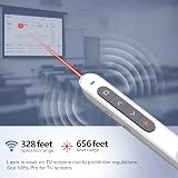 Norwii N27 Presentation Clicker 328FT 2.4GHz Wireless Presenter Remote White view 2