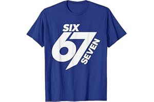 iFreya 67 Meme Trendy Funny Six Seven Gen Alpha Z Boys Teens T-Shirt