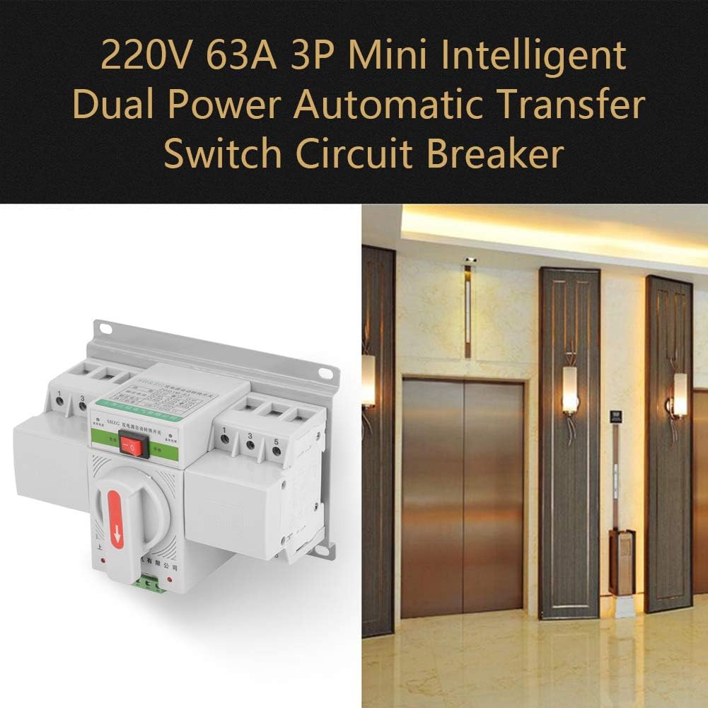Transfer switch with dual power switch ZGQ1M - Image 5