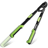 WORKPRO Extendable Anvil Lopper, 26"-33" Branch Cutter with Compound Action | Heavy Duty Tree Trimmer, 2 Inch Cutting Capacity, Telescopic Handles, Garden Shear for Garden, Farm, Orchard