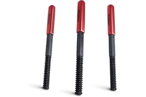 Reywoo 3-Piece Thread Restorer File Set, Thread Restoring Chaser Files, Thread Repair File Set in Metric SAE UNF UNC Sizes