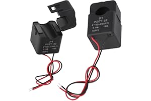 COSIKI , AC Current Sensor Transformer Current Sensors PZCT-02 Split Core Current Transformer Coil Sensor for 100A Meter Used for Energy Meter in Special