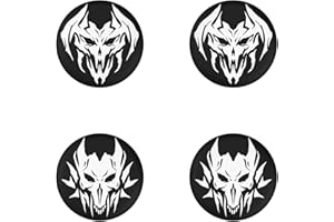 PlayVital Thumb Grip Caps for ps5/4 Controller, Silicone Analog Stick Caps Cover for Xbox Series X/S, Thumbstick Caps for Swi