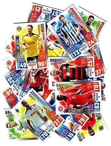 Match Attax Bundesliga 2015 2016-50 base cards Set + Bonus Clubkarte - German Edition