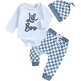 Bonangber Sibling Matching Outfits Newborn Toddler Baby Long Sleeve Crewneck Sweatshirt with Pants Cute Fall Winter Clothes