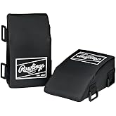 Rawlings | Catcher's Knee Savers | Baseball/Softball | Adult | Black
