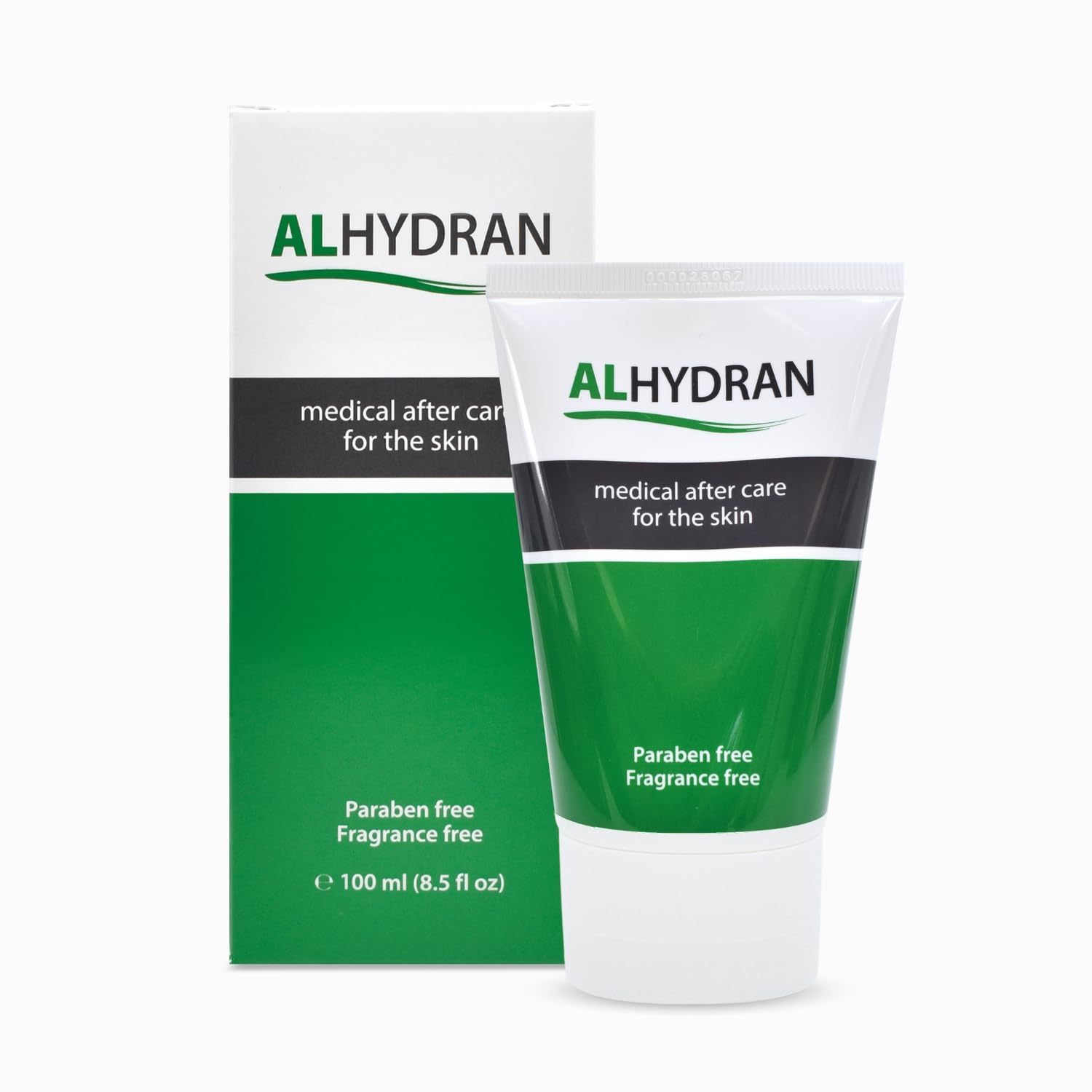Alhydran After Care for The Skin | Scars, Dry Skin, Eczema, Itching, Burn Wounds and Skin Problems After Radiotherapy or Surgery, 100ml