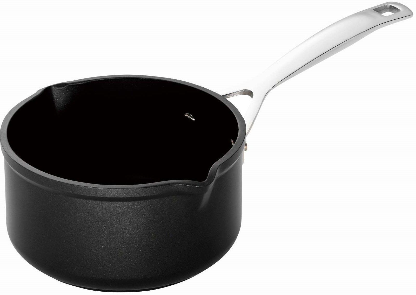 LE CREUSET Toughened Non-Stick Milk Pan, Ø 16 cm, Black, 962012160