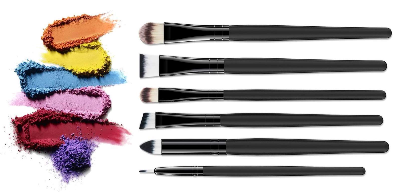 Premium Quality Professional Luxury Makeup Brushes Set 20 PCs Foundation Eyeshadow Flat-top Shadow Blooming Angle Top Eyeshadow Eyebrow Eyeshadow Sponge Eyeliner Ultra fine-Eyeliner Concealer Lip