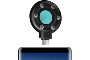 Geek Soldier Spy Detector for Android, Infrared Viewfinder, Camera Detector for Hotels, Spy Camera Hidden Camera Detectors, C