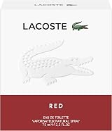 Lacoste Red Eau de Toilette 75ml for Men Woody Fresh Sporty Fragrance view 3