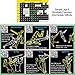 Stack 52 Suspension Exercise Poster: Periodic Table of Suspension Exercises. For All Suspended Bodyweight Trainer Straps. Video Instructions Included. Total body workout for home gym fitness.